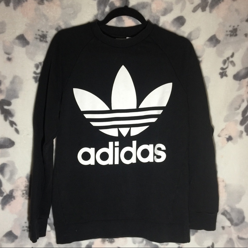 women’s crew neck adidas sweater